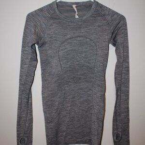 Grey Lululemon Long Sleeve
